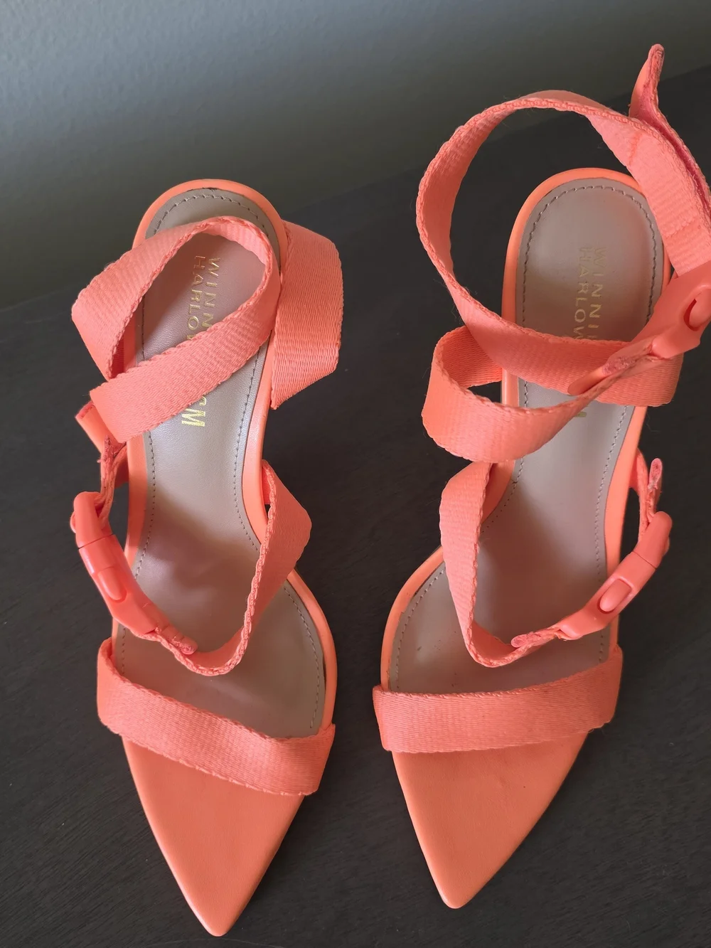 Steve Madden - Winnie Harlow Rumpunch Strappy Pointed-Toe Heel Sandles